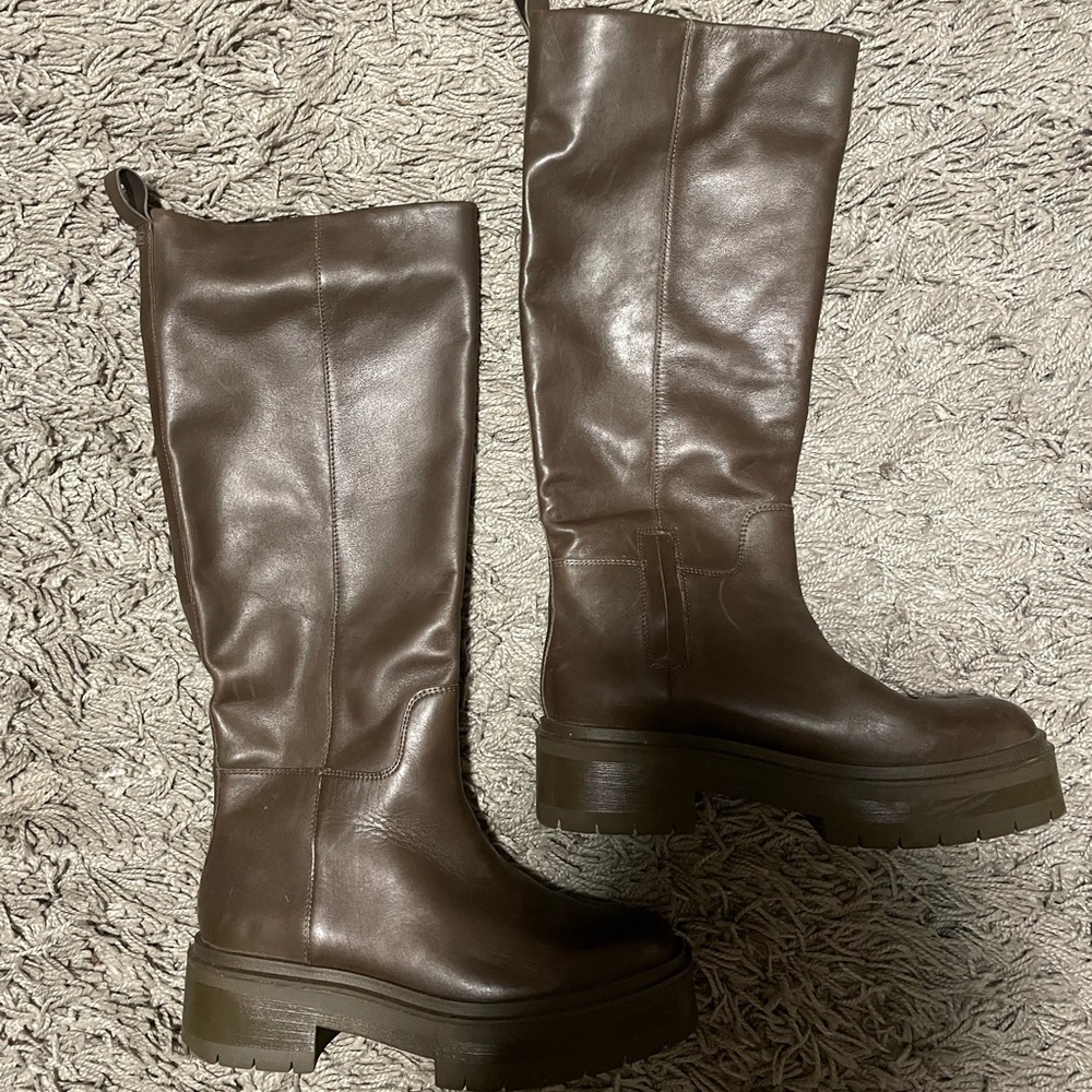 Sam Edelman lug sole boots